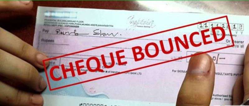 चेक बाउन्स सम्बन्धी मुद्दामा दोषीलाई जरिवानासहित १ महिनादेखि  दुई वर्षसम्म कैद सजाय हुने