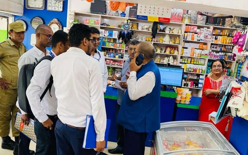 चाडपर्वलाई लक्षित गर्दै बिर्तामोड नगरपालिका द्वारा बजार अनुगमन