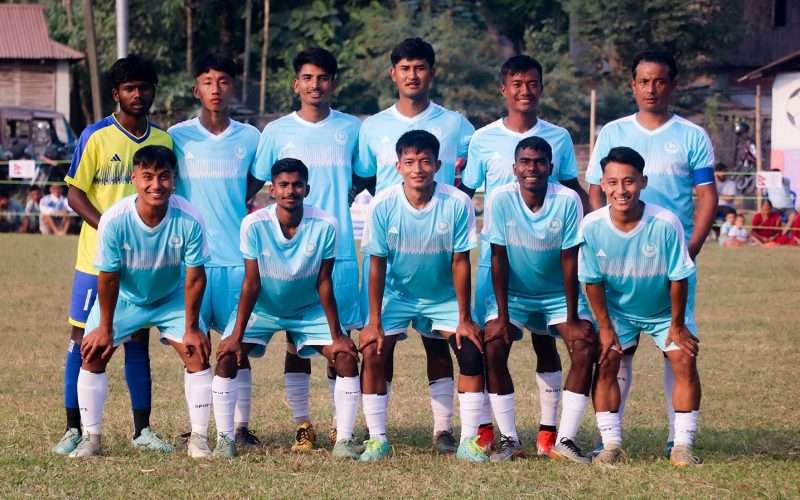 खुदुनाबारी गोल्डकप, आयोजकलाई हराउँदै भद्रपुर क्वार्टर फाइनलमा प्रवेश