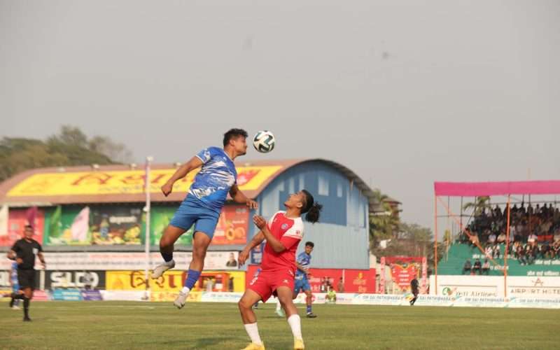 झापा ११ भद्रपुर झापा गोल्डकपको क्वार्टर फाइनलमा