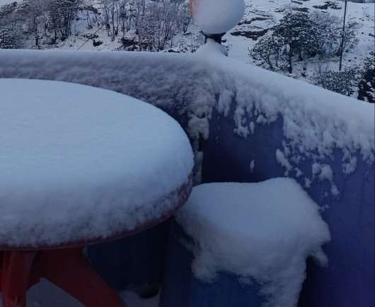 पाथीभरा क्षेत्रमा यस वर्षकै बाक्लो हिमपात भएपनी तिर्थयात्रीहरू सहजै जान सक्ने