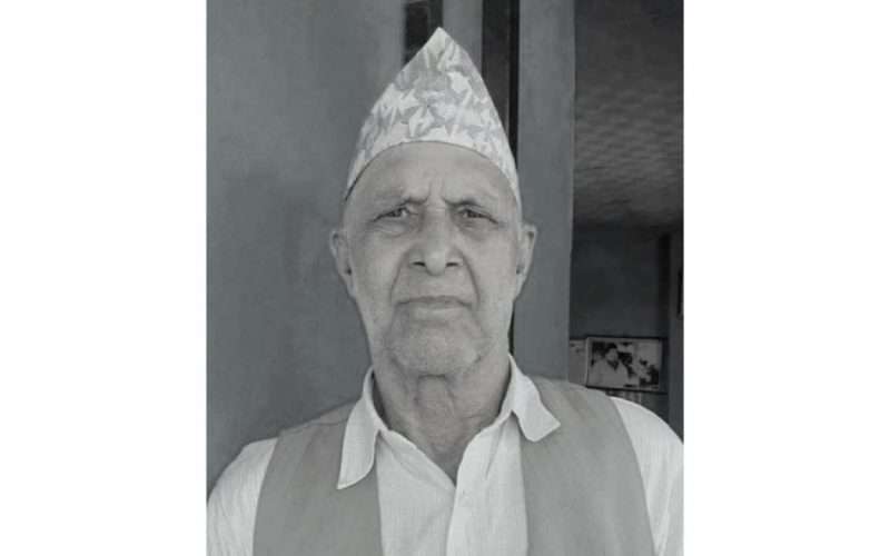 प्रेस चौतारी झापाद्वारा संस्थापक अध्यक्ष नेत्र पाठकको स्मृतिमा लेखनवृत्ति घोषणा