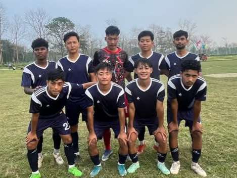 स्यालडाँगी नकआउट फुटबल कप : सैनिक ११ सेमीफाइनल प्रवेश