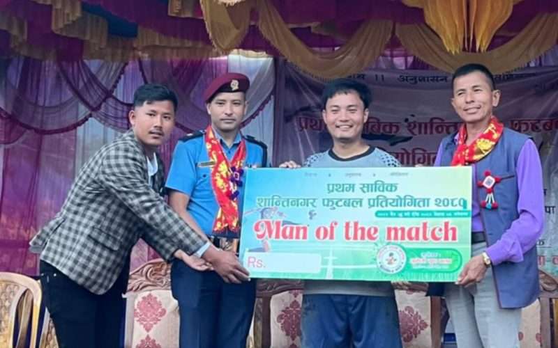 सडन डेथमा किरात युवा क्लबलाई पराजित गर्दै आयोजक जुनेली सेमिफाइनलमा ।