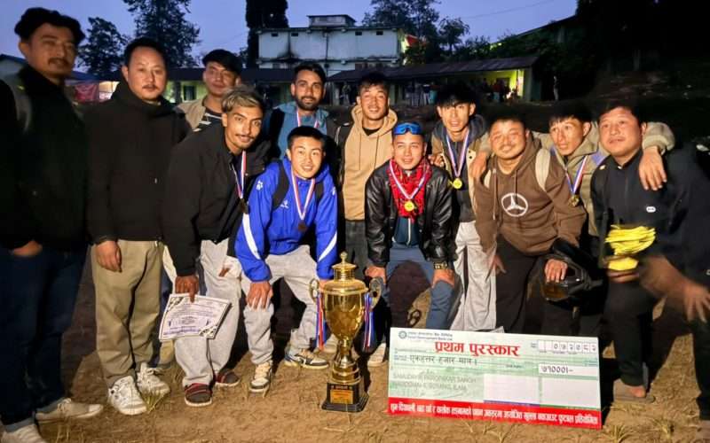 सामुदायिक परोपकार गोल्डकपको उपाधि रेड डेभिल्सले जित्यो