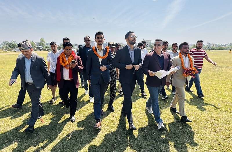 सरकारकाे प्राथमिकतामा फाप्ला क्रिकेट रङ्गशाला