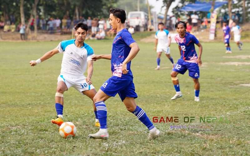 ट्राइब्रेकरमा उर्लाबारीलाई हराउँदै बगान युथ क्लब चारआली गोल्डकपको फाइनलमा